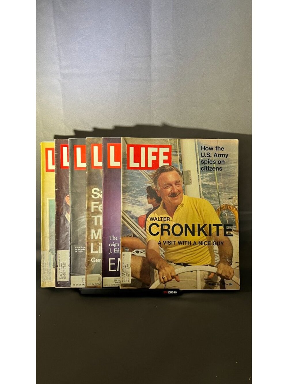 Vintage Life Magazine Lot 1971 - Covers From Cronkite To JFK